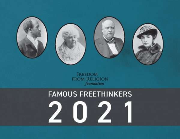 Famous Freethinkers Calendar