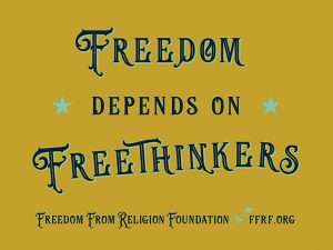 Freedom Depends on Freethinkers