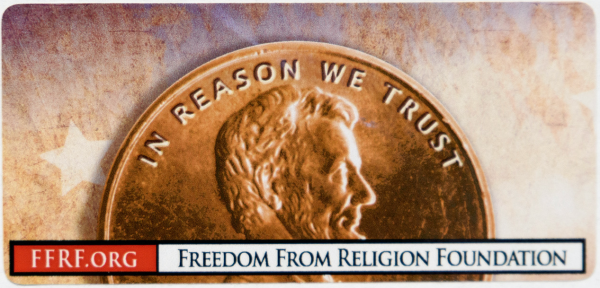 In Reason We Trust Stickers