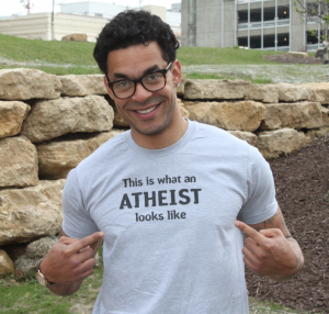 This is what an ATHEIST looks like T-Shirt