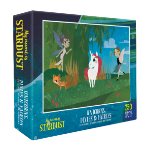 My Name is Stardust puzzle - "Unicorns, Pixies & Fairies"