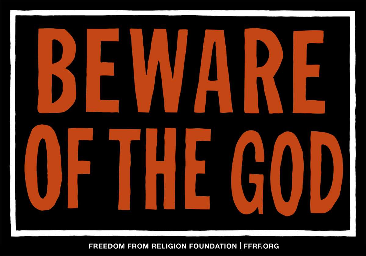 Bible Warning Label Stickers - FFRF Shop