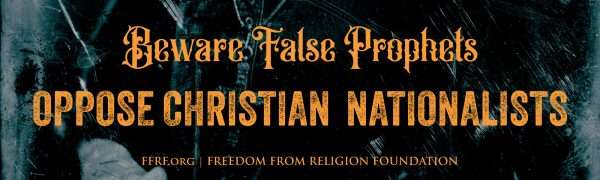 Oppose Christian Nationalists Bumper Sticker