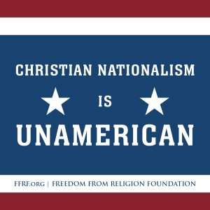 Christian Nationalism is UnAmerican Decal